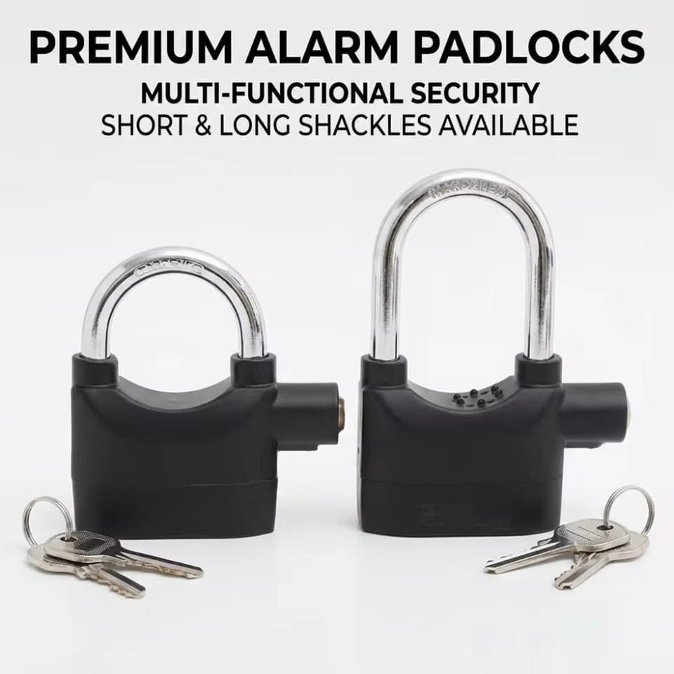 Alarm Padlock | Buy 1 & Get 1 Free